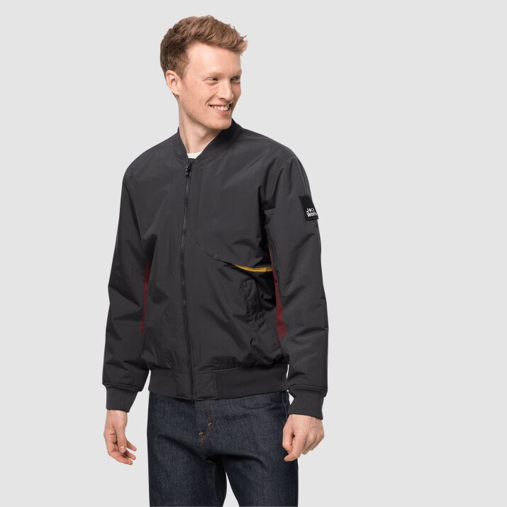 Jack wolfskin bomber jacket hotsell